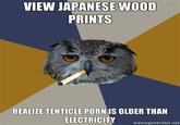 Art Student Owl