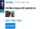 Fake Google Hangouts