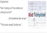 Bad Translator