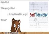 Bad Translator