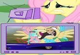 Fluttercry / Characters Watching Tv