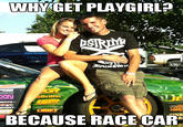 BECAUSE RACE CAR