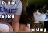 Stop Posting