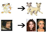 Celebrity Pokemon Evolutions