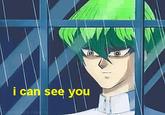 Season 0 Kaiba Staring At the Rain Through a Window