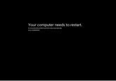 Blue Screen of Death (BSoD)