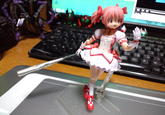 Frightened Madoka