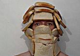 Bread Helmet Man