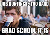 Lazy College Senior