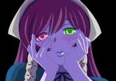 Mirai Nikki Yandere Face/ “Ecstatic Yandere Pose” (恍惚のヤンデレポーズ)