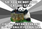 Pickup Line Panda