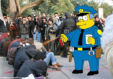 Casually Pepper Spray Everything Cop