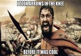 I Took an Arrow in the Knee