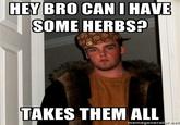 Bitch. Needs more herbs!