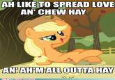 I'm Here To Kick Ass And Chew Bubblegum