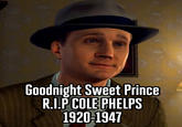 Goodnight Sweet Prince