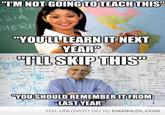 Unhelpful High School Teacher