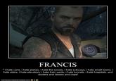 Francis Hates X