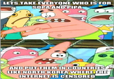 Push it somewhere else Patrick
