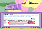 Fluttercry / Characters Watching Tv