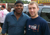 Awkwardly Smiling With Celebrities