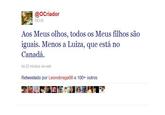 Luíza que está no Canadá
