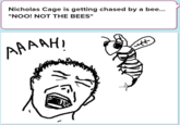 NOT THE BEES!
