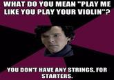 Sexually Oblivious Sherlock