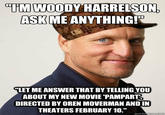 Woody Harrelson Reddit AMA