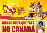Luíza que está no Canadá