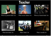 What People Think I Do / What I Really Do