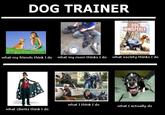 What People Think I Do / What I Really Do
