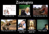 What People Think I Do / What I Really Do