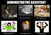 What People Think I Do / What I Really Do