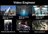 What People Think I Do / What I Really Do