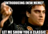 Downvoting Roman / Commodus Thumbsdown