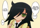 Glasses Sayaka / Too bad, it was just me!