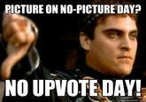 Downvoting Roman / Commodus Thumbsdown