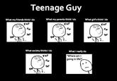 What People Think I Do / What I Really Do