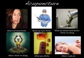 What People Think I Do / What I Really Do