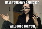 Oh Well Manson