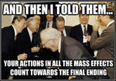 Mass Effect 3 Endings Reception