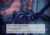 Assuming Control