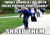 Skateboarding Professor
