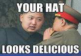 Hungry Kim Jong-un