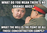 Hungry Kim Jong-un