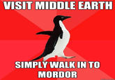 Socially Awesome Penguin