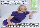Samantha Brick's Column