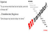 Bad Translator
