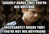 Defensively Heterosexual John Watson